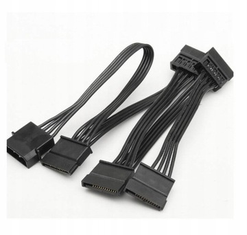 ROZDZIELACZ KABEL ZASILAJĄCY MOLEX na 5x SATA