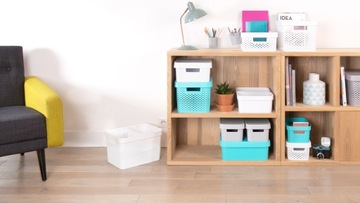 Контейнер CURVER INFINITY 17л с крышкой, белый