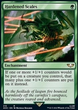 Hardened Scales - Magic & Warhammer