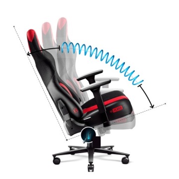 Кресло DIABLO CHAIRS X-Player 2.0XL Черный и красный