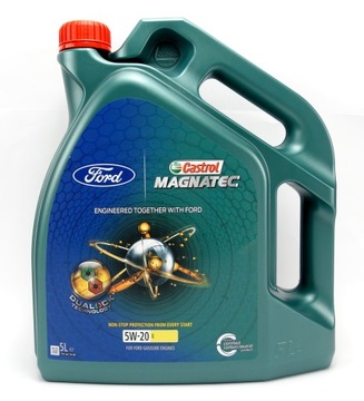 OLEJ SILNIKOWY FORD CASTROL MAGNATEC PROFESSIONAL 5W20 151A95 WSS-M2C948 5L