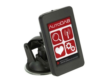 AutoDAB GO+ uniwersalny adapter DAB+ z wyświetlaczem do radia samochodowego