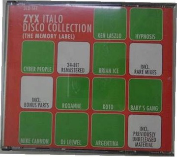 Коллекция ZYX Italo Disco (Этикетка памяти)