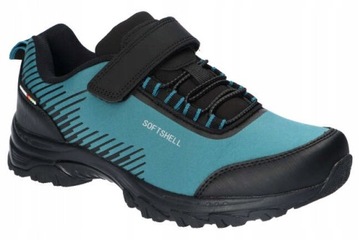 BUTY TREKKINGOWE AMERICAN CLUB SPORTOWE TURKUSOWE SOFTSHELL WT126 R 36
