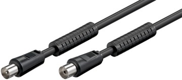 KABEL ANTENOWY 2,5 M Z FILTREM, 2xEKRANOWANIE 80dB