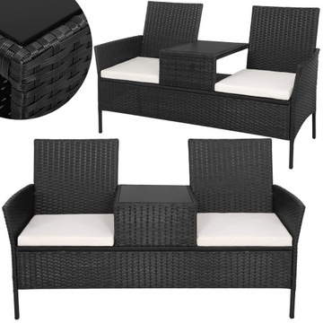 КОМПЛЕКТ САДОВОЙ МЕБЕЛИ, НАБОР СТОЛИКА, СТУЛЬЯ ТЕХНОРОТАН ДЛЯ ТЕРРАСЫ, БАЛКОНА