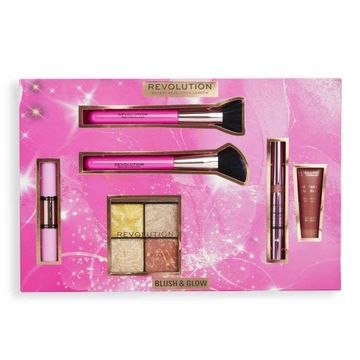 Makeup Revolution Zestaw Prezentowy Blush & Glow