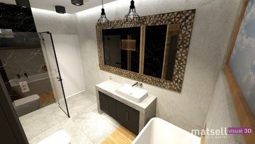 3D-визуализация ванной комнаты онлайн [БЕСПЛАТНО]
