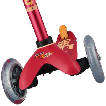 Самокат Mini Micro Deluxe Plus Ruby Red