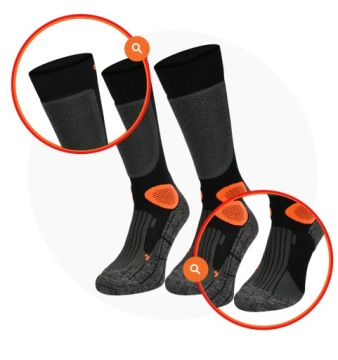 ДЛИННЫЕ МОТОЦИКЛЕТНЫЕ НОСКИ ДЛЯ ЛЕТА MTB2 Р. 39-42