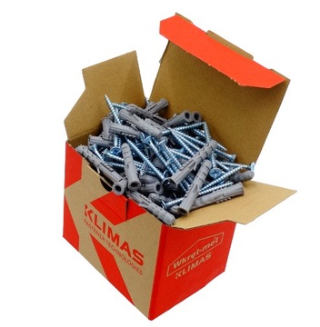 8X50 KRX KOŁEK KOŁKI ROZPOROWE STOŻEK 100 SZT