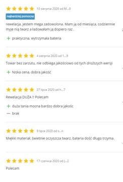 ЗВУКОВАЯ ЩЕТКА ДЛЯ ЧИСТКИ ЛИЦА-МАССАЖЕР