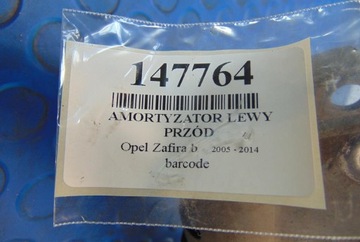OPEL ZAFIRA B 1.9CDTI TLUMIČ LEVÝ PŘEDNÍ