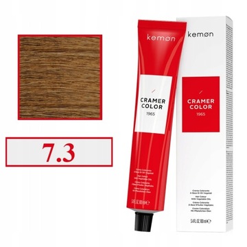 KEMON FARBA do Włosów Cramer Color 100ml Nr 7.3