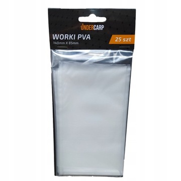 Worki - PVA - 140mm x 85mm - 25szt. - UNDERCARP