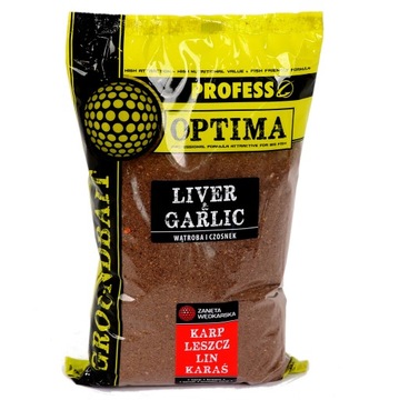 PROFESS Optima bait 1кг ПЕЧЕНЬ ЧЕСНОК