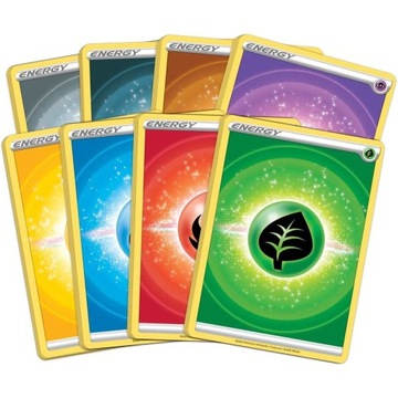 Pokémon TCG: zestaw kart Energy (121 kart) energia