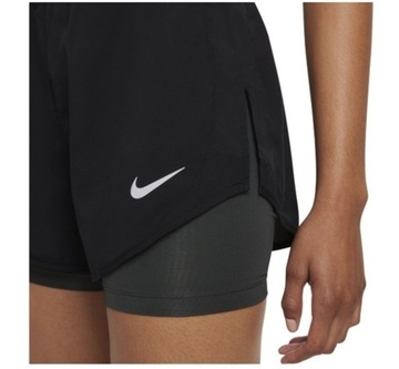 Nike spodenki damskie biegania czarne DRI FIT r M