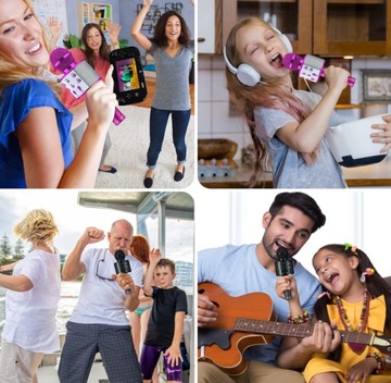 МИКРОФОН ДЛЯ ДЕТЕЙ КАРАОКЕ Микрофон Беспроводной BLUETOOTH ДИНАМИК