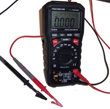 Автоматический USB-мультиметр True Rms FORSCHER FS8218