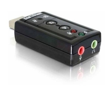 Звуковая карта ПК Ноутбук USB 7.1 Музыка
