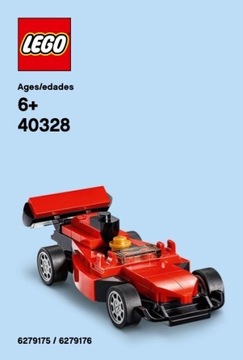 LEGO 40328 МИНИСТРОЙКА ГОНОЧНАЯ АВТОМОБИЛЬ