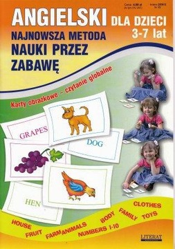 Angielski dla dzieci 3-7 lat. Zeszyt 15 Karty obrazkowe