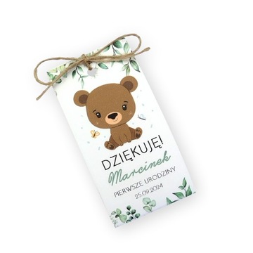 forest | UPOMINKI MERCI DLA GOŚCI DZIECI CHRZEST URODZINY ROCZEK