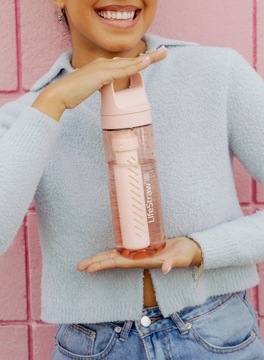 LifeStraw Go 2,0 / 0,65 л Бутылка для воды Бутылка-фильтр 650 мл Розовый