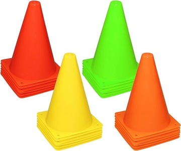 REEHUT 7,5-calowy plastikowy stożek treningowy sportowy - dla dzieci