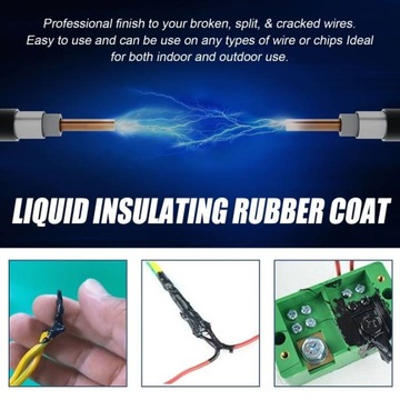 Жидкая изоляционная лента Liquid Insulation WATERPROOF White 50мл