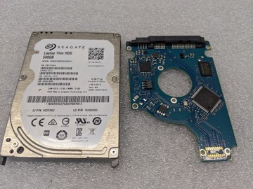 Elektronika dysku Seagate ST500LT012 FW 0002LVM1