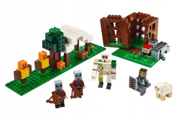 KLOCKI LEGO MINECRAFT KRYJÓWKA ROZBÓJNIKÓW 21159