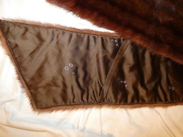 мех норки НОРКОВЫЙ ВОРОТНИК 184 см воротник из норки