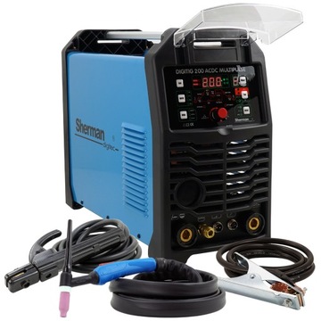 Spawarka Sherman TIG 200 Multi Puls AC DC 200A
