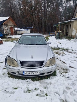 Mercedes Klasa S W220 Sedan 3.2 (320 CDI) 197KM 2001 Mercedes-Benz Klasa S W220 320 CDI 197KM 2001r