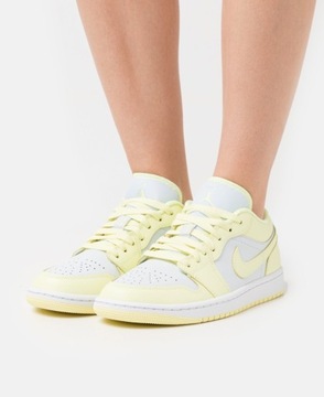Buty Nike Air Jordan 1 Low r.38 Citrus Żółte Białe