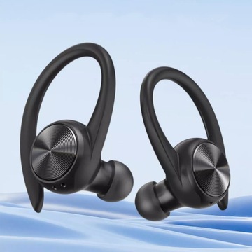 SŁUCHAWKI BEZPRZEWODOWE DOUSZNE Z MIKROFONEM BLUETOOTH TWS PAŁĄK SPORTOWE