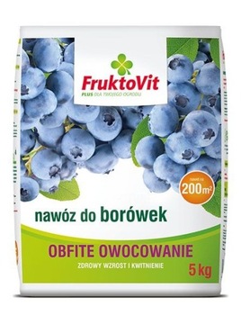 Nawóz granulowany do borówek FruktoVit Plus 5 kg