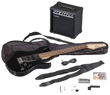 YAMAHA ERG-121GPII BLK GIGMAKER CZARNA GITARA ELEKTRYCZNA ZE WZMACNIACZEM