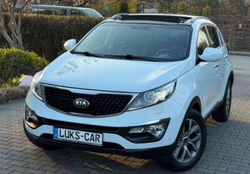 Kia Sportage III SUV Facelifting 1.6 GDI 135KM 2014 Kia Sportage 1.6 BiXenon Pano Navi Key-less Skora Kamera Bezwypadkowy