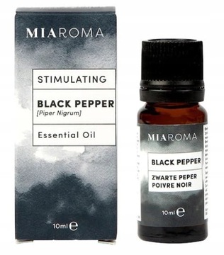 Olejek z czarnego pieprzu 100% 10ml Miaroma