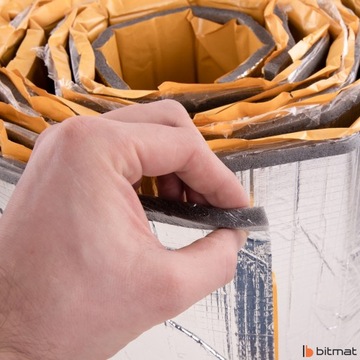 FOAM SOUND SOUNDING MAT 1CM CLUE ALUMINIUM ROLL шумоизоляция автомобиля