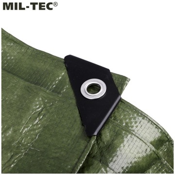 Брезентовый лист для выживания и выживания Mil-Tec Olive 2х3м