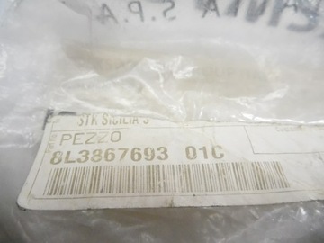 A3 8L КОНЕЦ ТРУБЫ СТОРОНА ЗАДНЯЯ ЛЕВАЯ 8L3867693