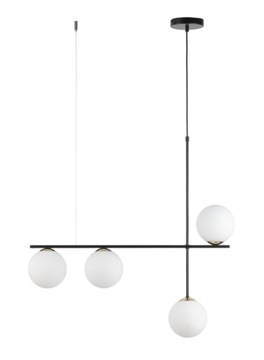 SIGMA Nowoczesna lampa LED Silia 4 czarny LED