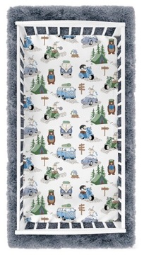 ПРОСТЫНЬ 160х80 С ВОСТОЧНЫМ, ТОЛСТЫМ ХЛОПКОМ 100% BABYMAM