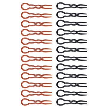 Вилка для волос, французские заколки для девочек, пластиковая палочка