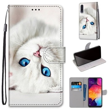 Samsung Galaxy A50 Etui Pokrowiec Portfel Podpórka