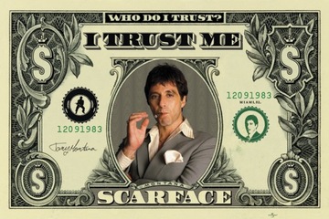 Scarface Człowiek z Blizną - plakat 91,5x61 cm